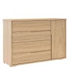 Comoda Zapatera Concept 4 cajones 1 puerta Hanover Frizz