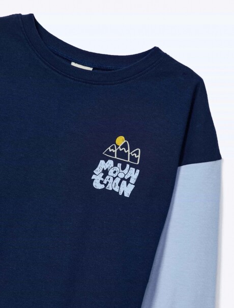 CAMISETA MANGA LARGA MULTICOLOR