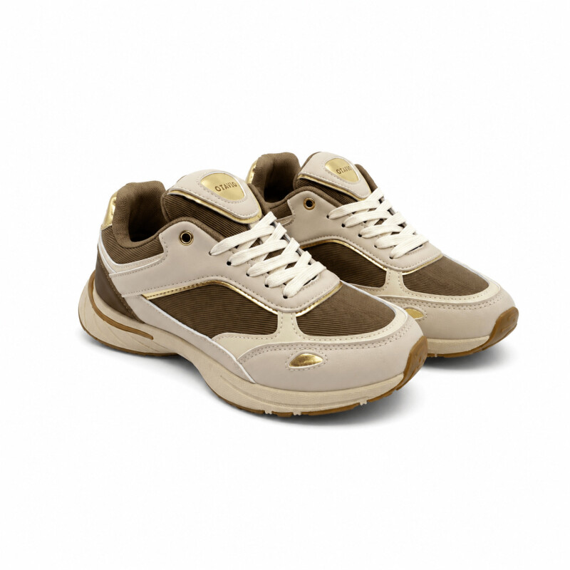 Calzado deportivo Dama Osada BEIGE-LT.BROWN