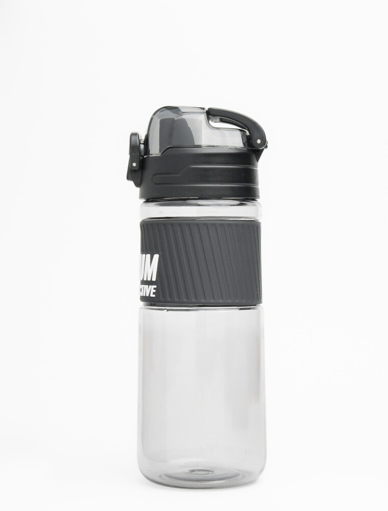 Botella Cristal Active Negro