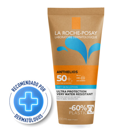 Protector Solar La Roche-Posay Anthelios Wet Skin Lotion FPS50+ 200ml Protector Solar La Roche-Posay Anthelios Wet Skin Lotion FPS50+ 200ml