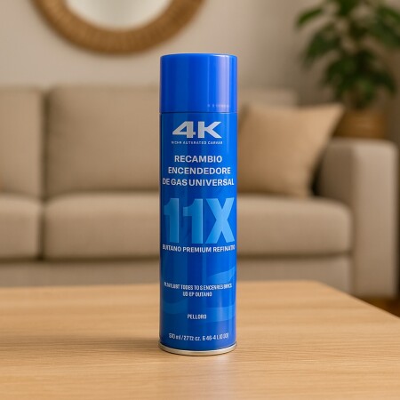RECARGA DE GAS BUTANO 4K 300 ML RECARGA DE GAS BUTANO 4K 300 ML