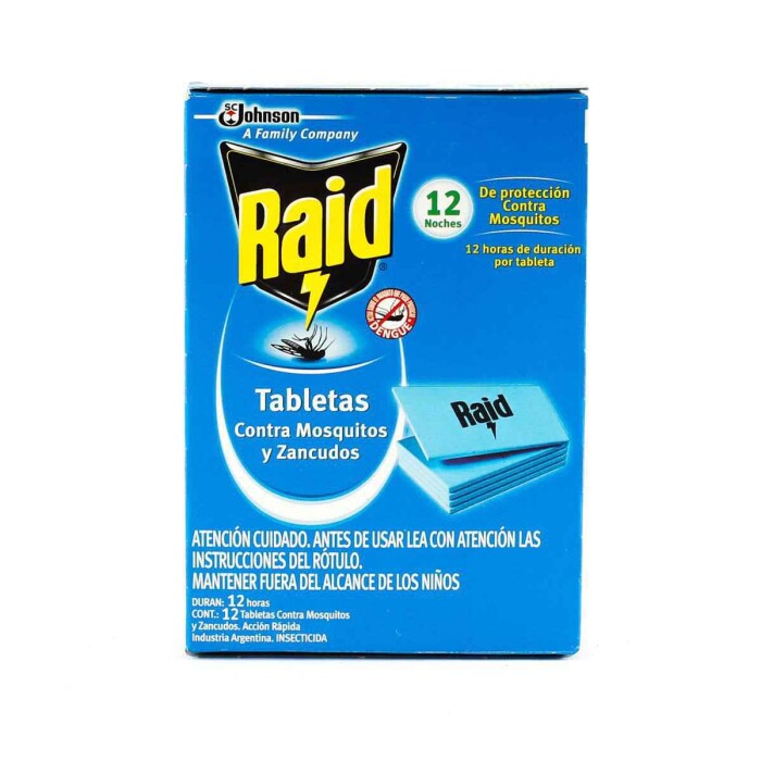RAID MATA MOSQUITOS (LARGA DURACION) CJ única