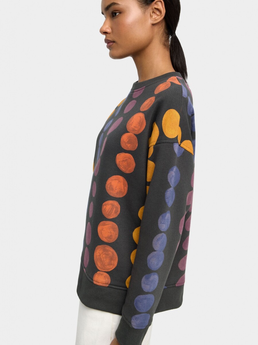 Sudadera Con Estampado multicolor