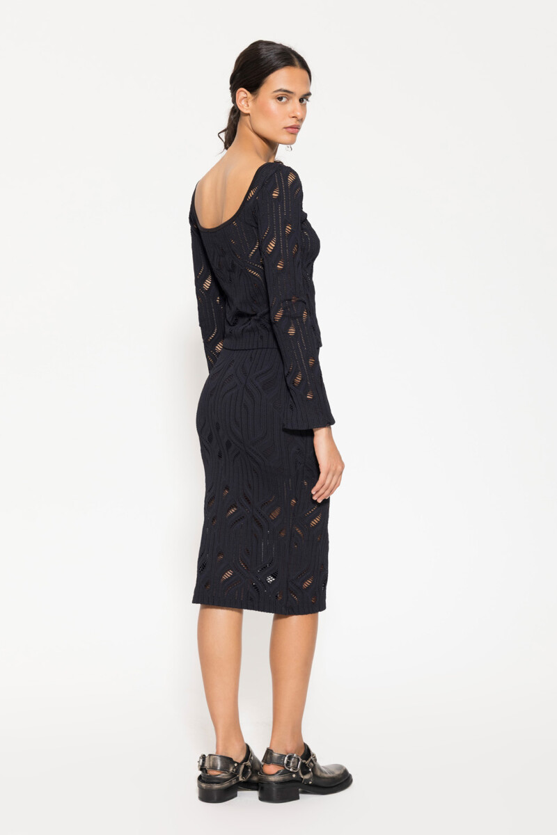 POLLERA KAIA Negro