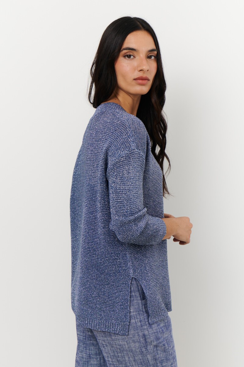 SWEATER V BLINK AZUL