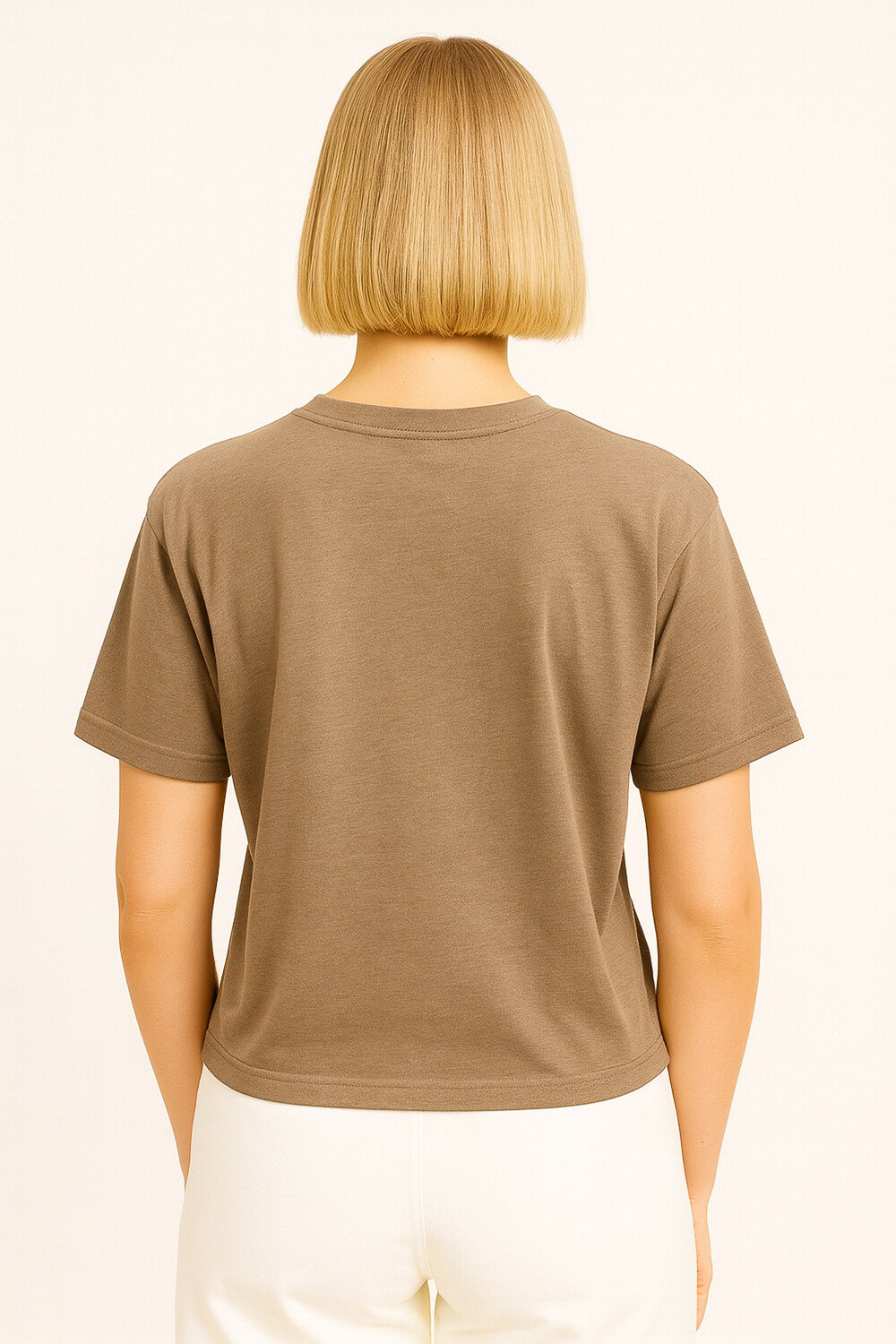 Remera Gabbina Taupe Claro