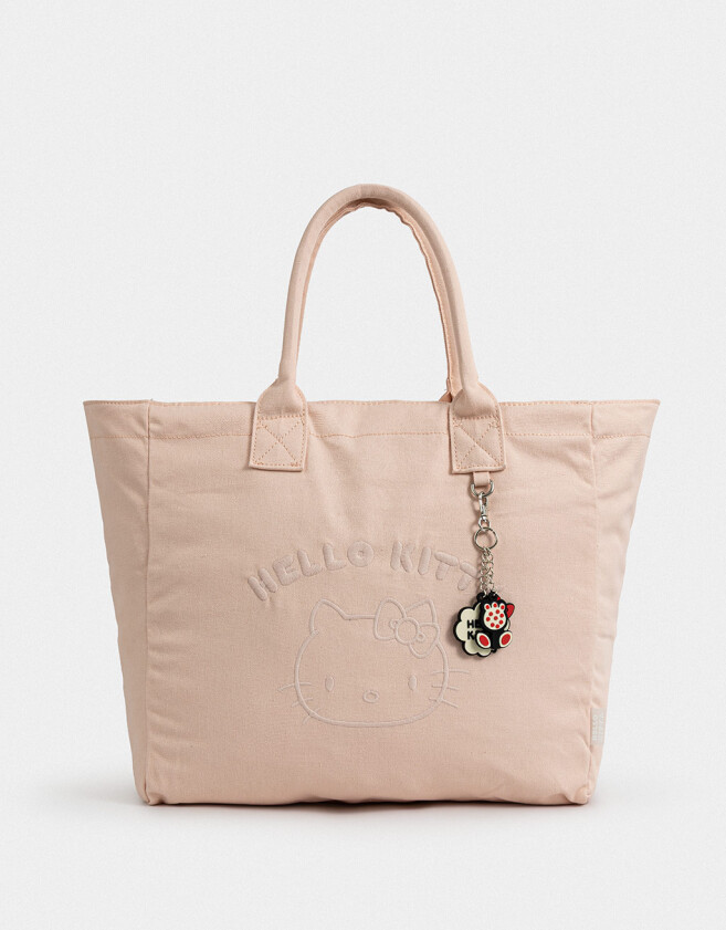 Shopper Shopper "hello Kitty" - Rosa Claro
