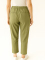 Pantalon Crispulo Verde Oliva Claro