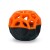 Juguete Pelota Rellenable Perro Con Sonido Resistente Morder Variante Color Negro