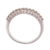 Anillo medio sin fin en oro blanco 18k con Brillantes N8800W Anillo medio sin fin en oro blanco 18k con Brillantes N8800W