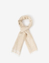 Pashminas Pashmina Animal Print - Blanco Crudo