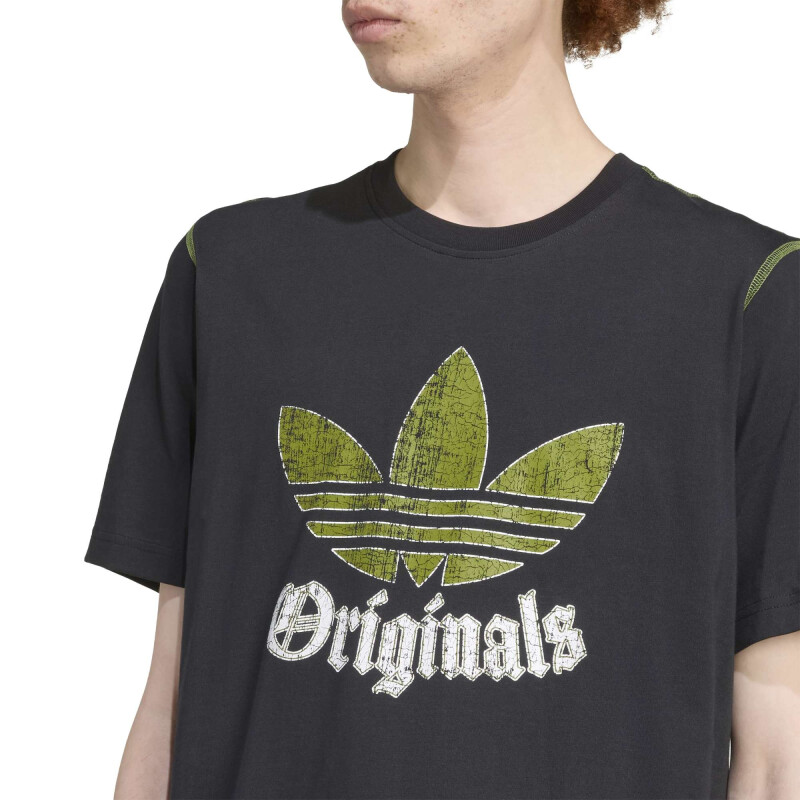 Remera Adidas GRFX TEE de Hombre - JY2761 Negro