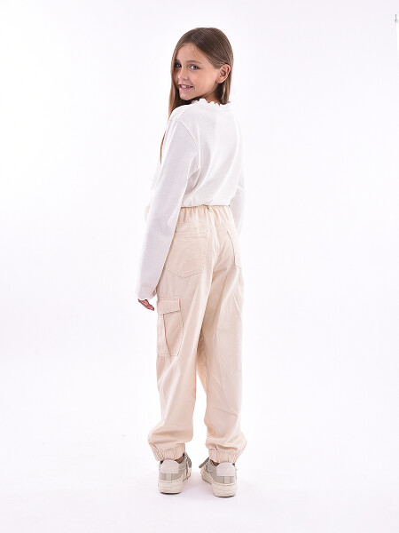 PANTALON CARGO ESTELA BEIGE