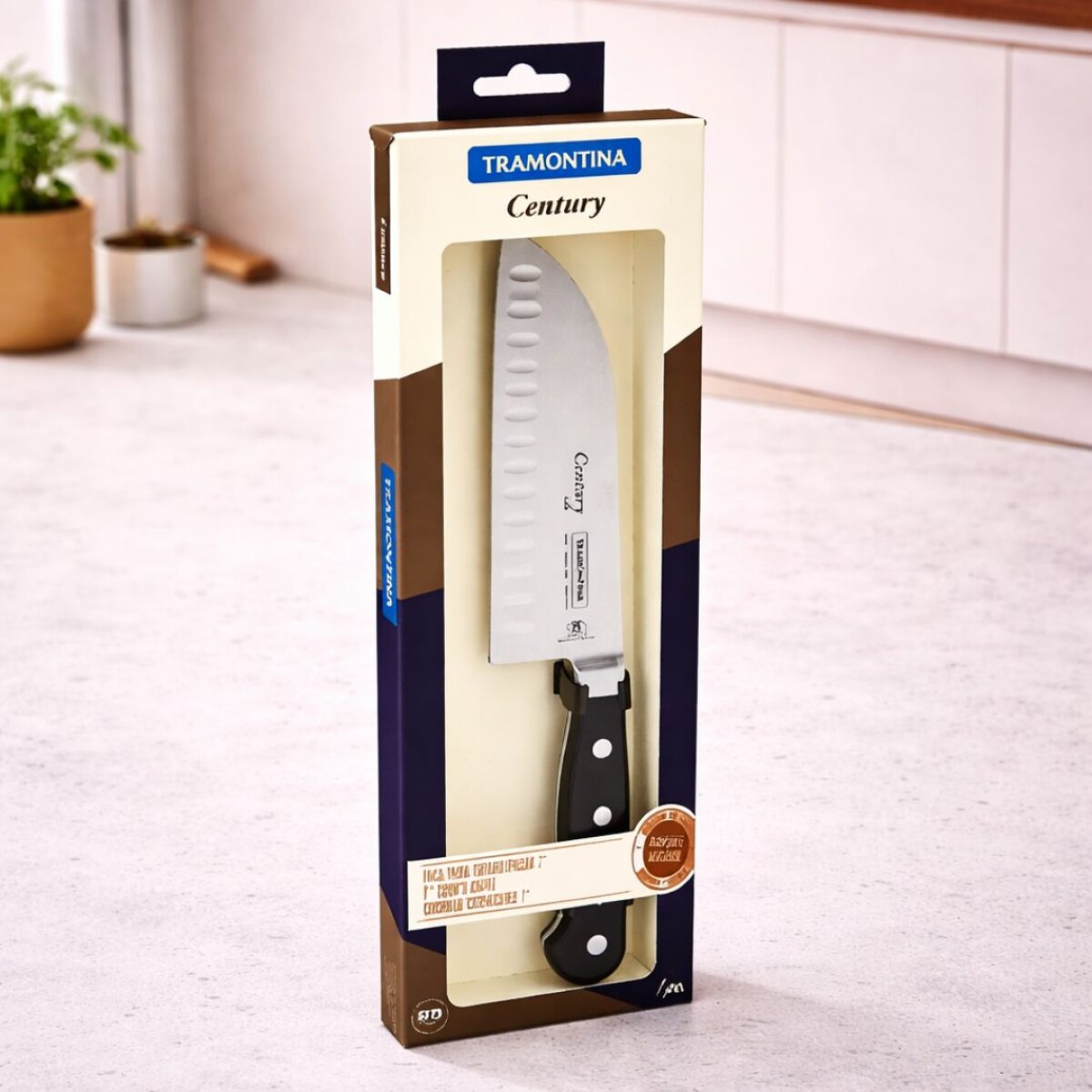 CUCHILLO SANTOKU TRAMONTINA CENTURY 7" 