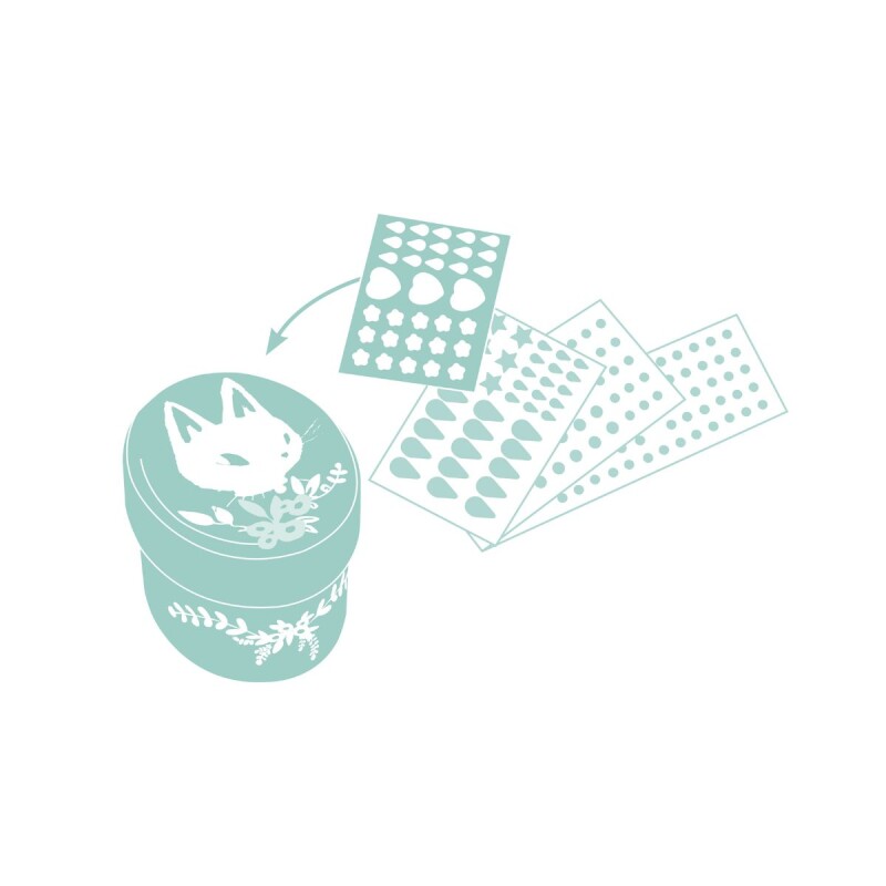 Set x5 cajitas para decorar Set x5 cajitas para decorar