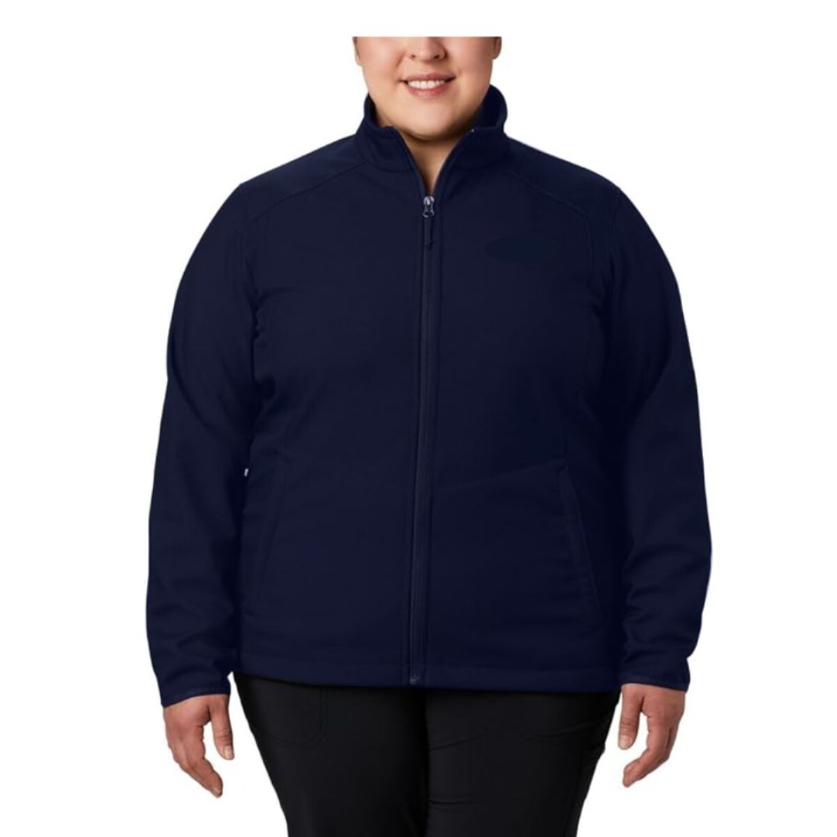 Campera neopreno Dama talles especiales Plus - Azul marino 