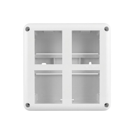 Caja Exterior Atenea 8 Módulos Blanca Caja Exterior Atenea 8 Módulos Blanco