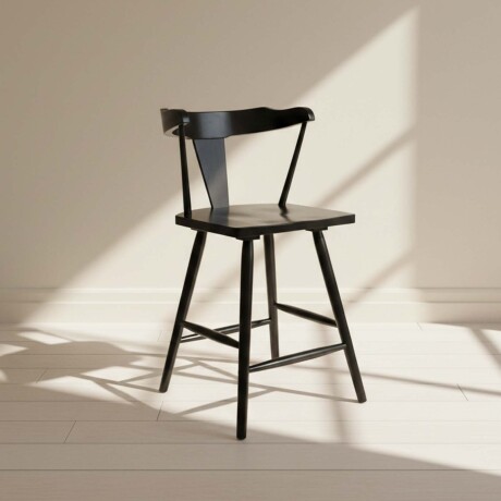 BUTACA BAR MADERA NEGRO WESTAN