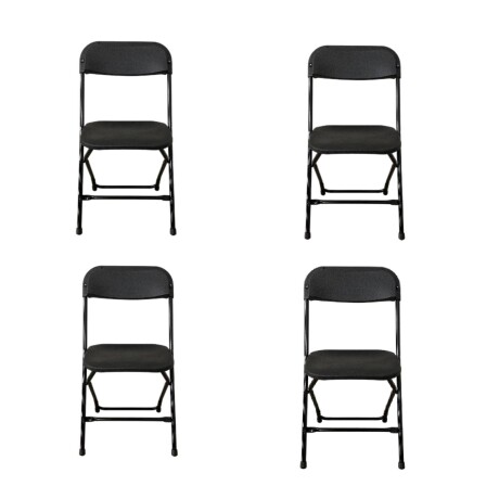 Set de 4 Sillas Lumax de Jardin Plegable Portable Set de 4 Sillas Lumax de Jardin Plegable Portable
