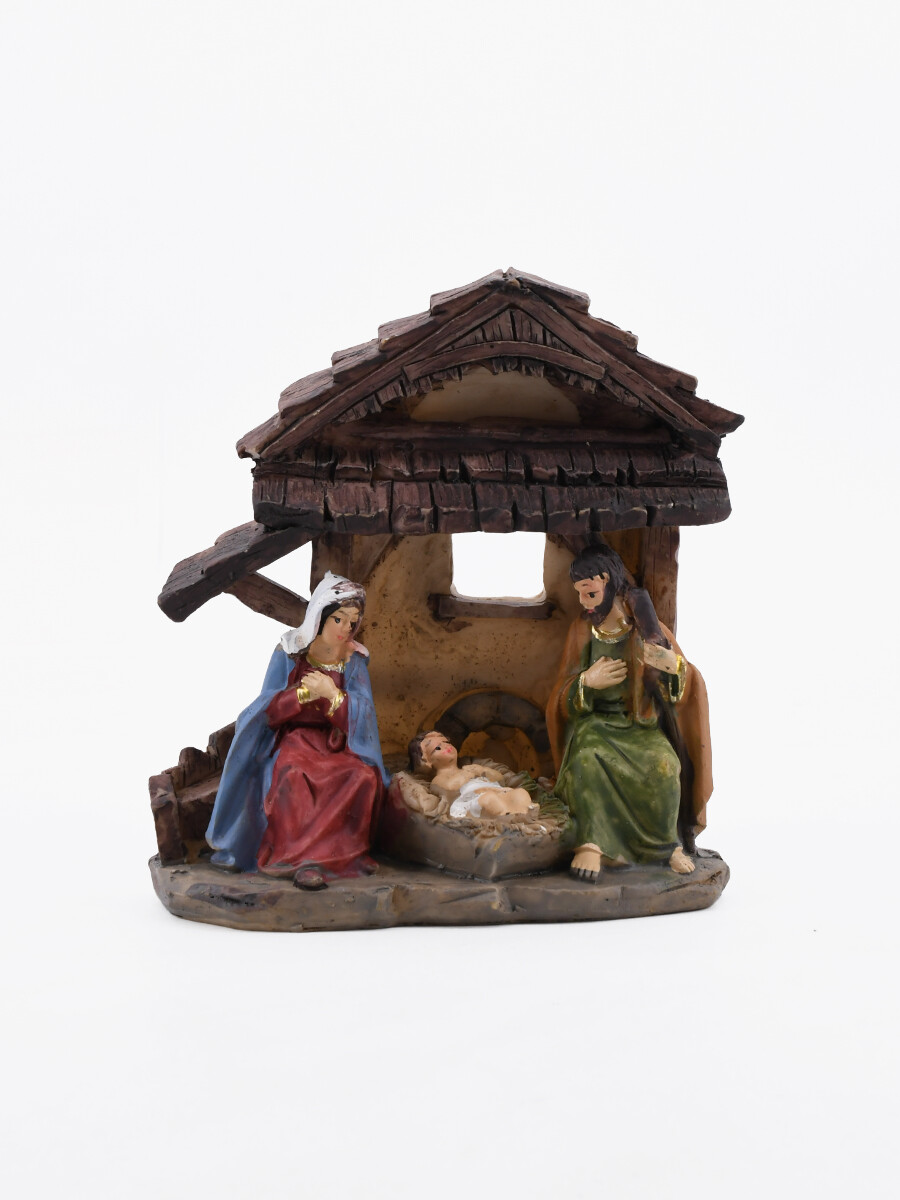 PESEBRE RESINA - MULTICOLOR 