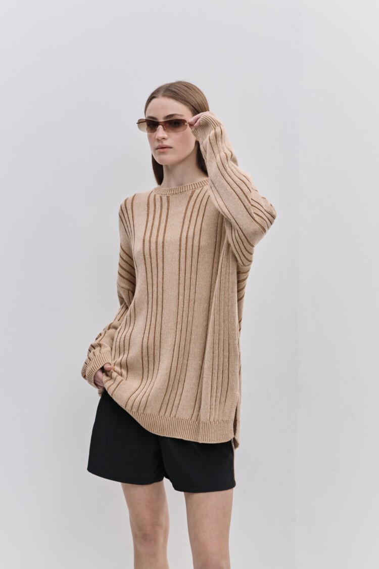 SWEATER LISELOTTE Almendra