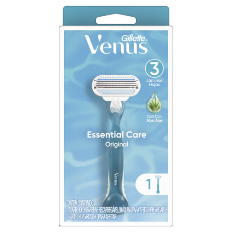 Gillette Venus Essential Care Original + 1 Repuesto – Afeitado Suave y Preciso Gillette Venus Essential Care Original + 1 Repuesto – Afeitado Suave y Preciso