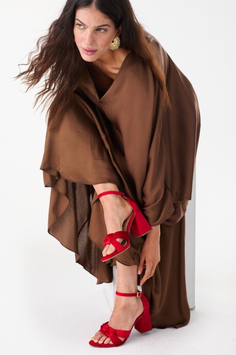 Sandalia Margarita Rojo