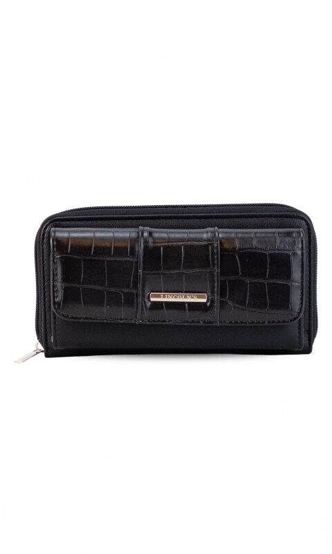 BILLETERA GLADIOLO NEGRO