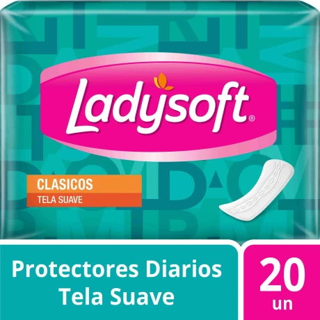 PROTECTORES DIARIOS LADYSOFT 20 UNIDADES CLASICO PROTECTORES DIARIOS LADYSOFT 20 UNIDADES CLASICO