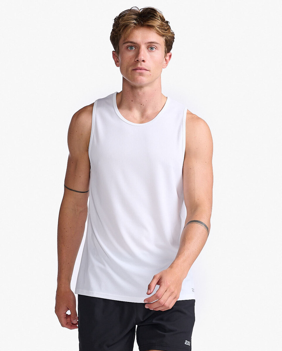 Bividi Running Aero Hombre - White/silver Reflective 