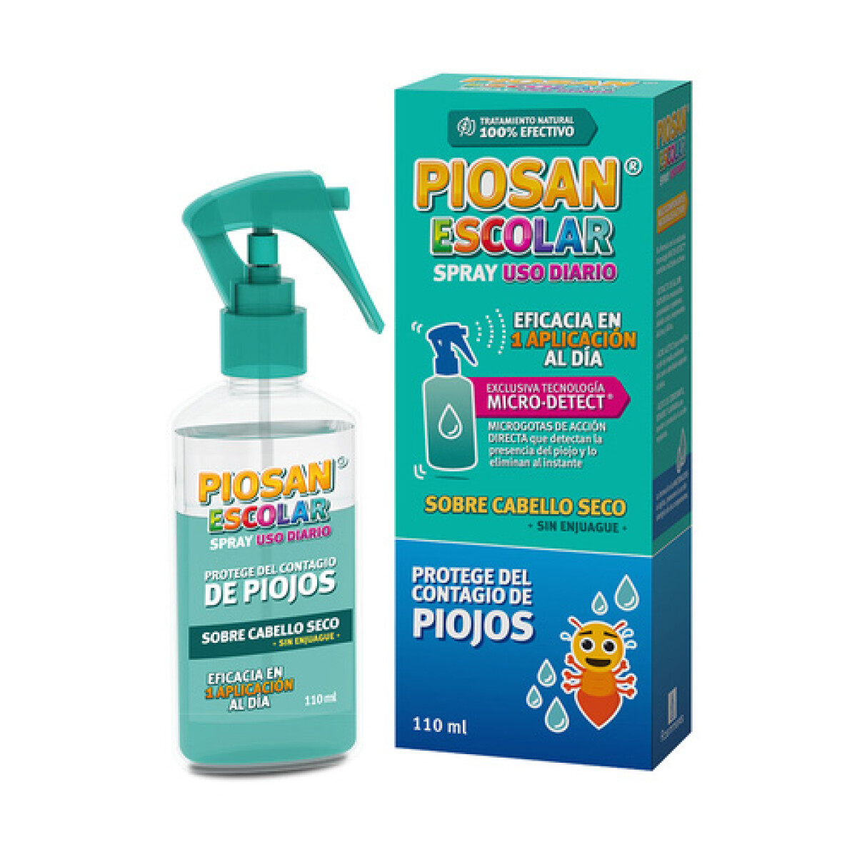 Piosan Escolar Spray Piojicida x 110 ML 