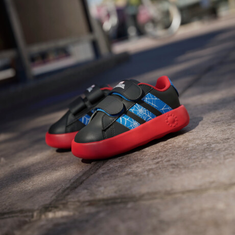 Championes adidas x Marvel Spider-Man Grand Court de niño Black/Red/Blue