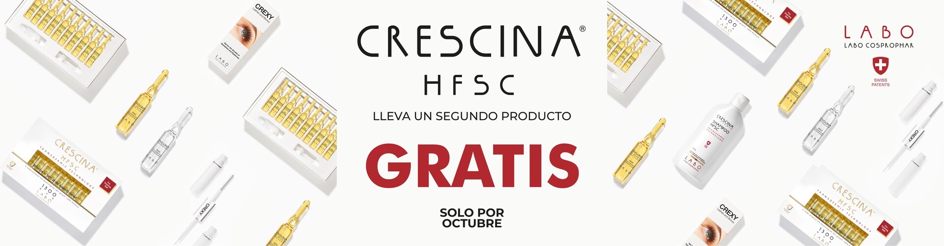 Crescina 2x1 hasta el 31 de octubre