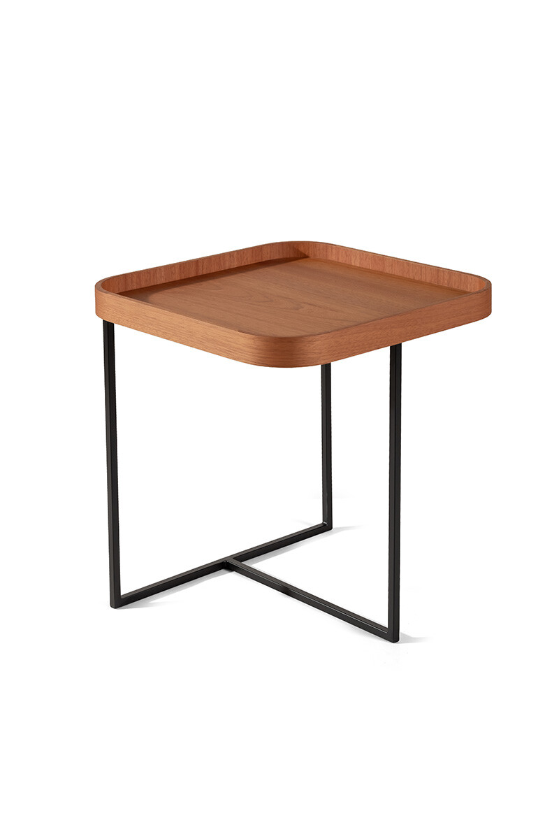 Live - MESA LATERAL LIVE ALTA IN NATURA 55X55X58H CM 