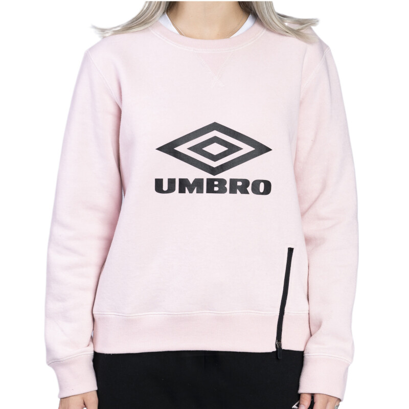 Buzo de Mujer Umbro Dakota Dama Rosa Melange - Negro