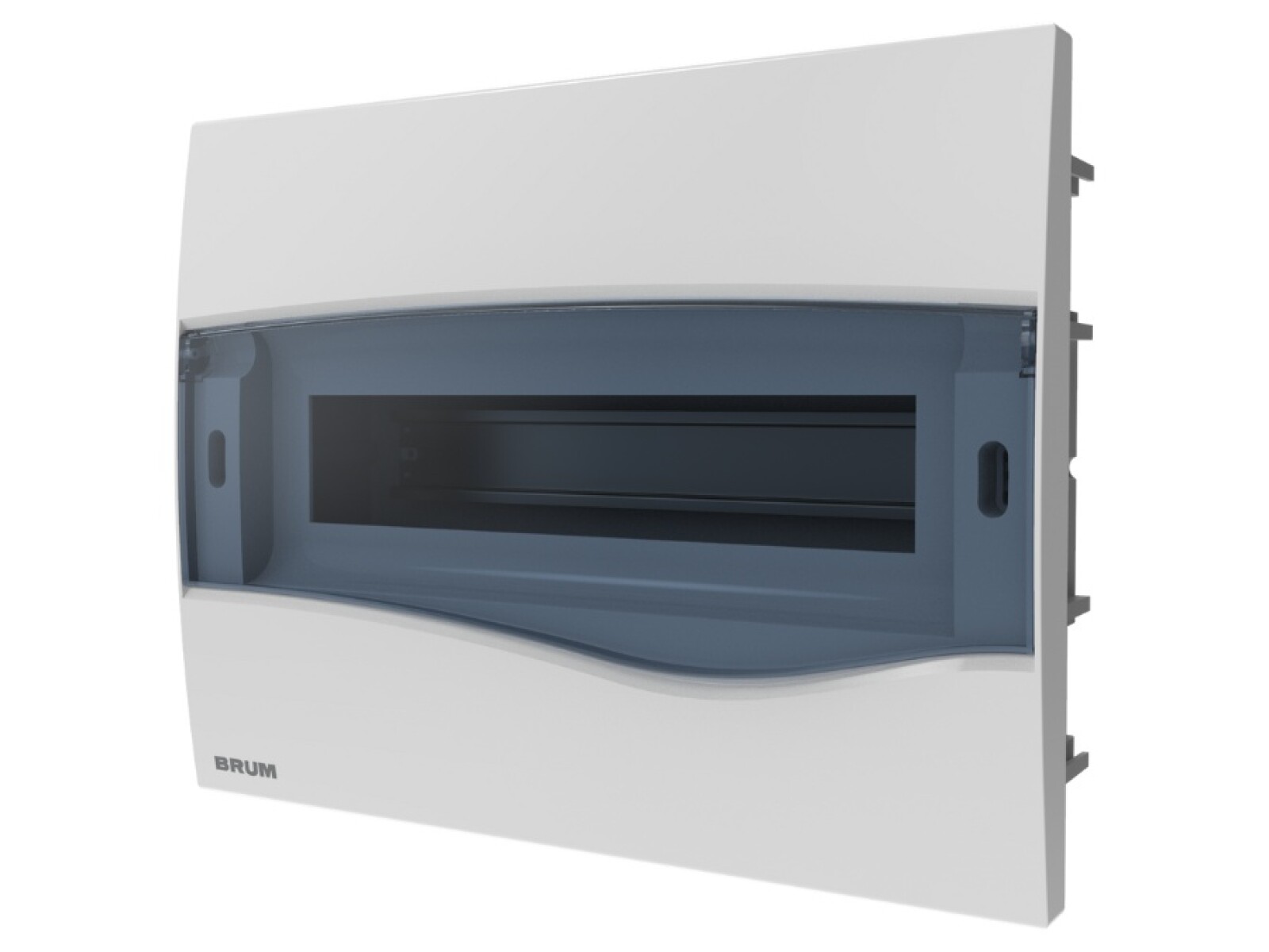 TABLERO EMB PLASTICO P/18 TM TRANSPARENTE BRUM 