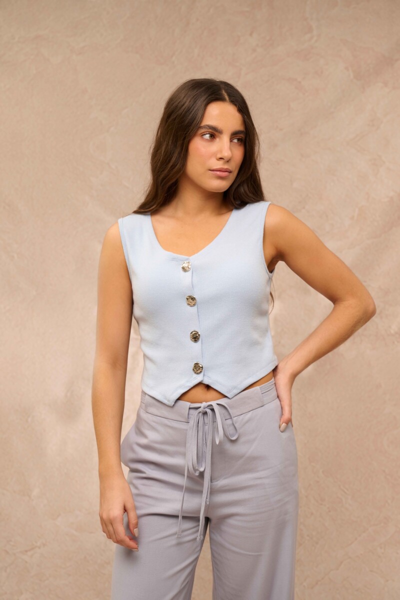 TOP BELMIRA CELESTE TOP BELMIRA CELESTE