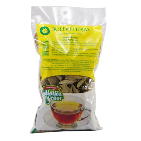 Boldo en hojas Botica del Señor 35g Boldo Botica Del Señor 35g.