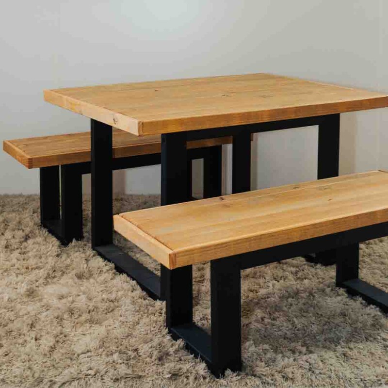 Juego de Comedor Pata U 1,20 Juego de Comedor Pata U 1,20