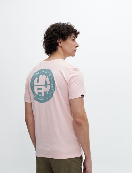 Remera Abear Rosado