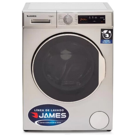Lavarropa JAMES LR 1008 Inverter 6 Kg Silver Lavarropa JAMES LR 1008 Inverter 6 Kg Silver