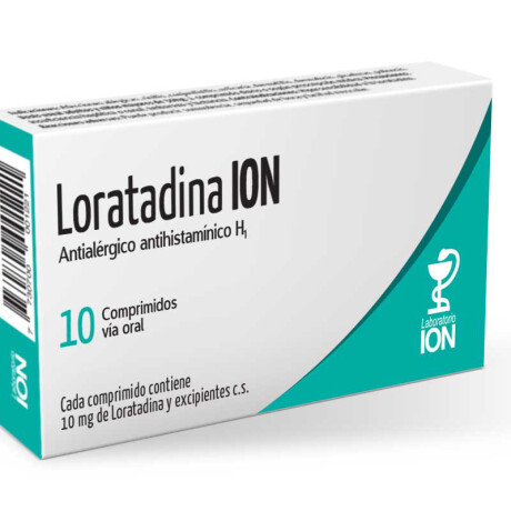 Loratadina Ion 10 Comprimidos Loratadina Ion 10 Comprimidos