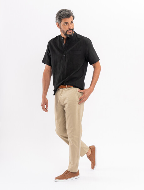 Pantalon chino beige