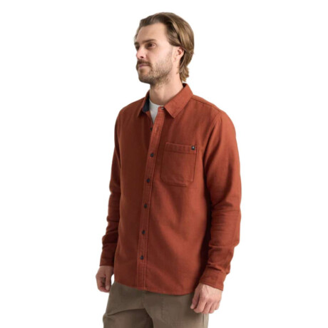 Camisa Roark Crossroads Flannel Flannel