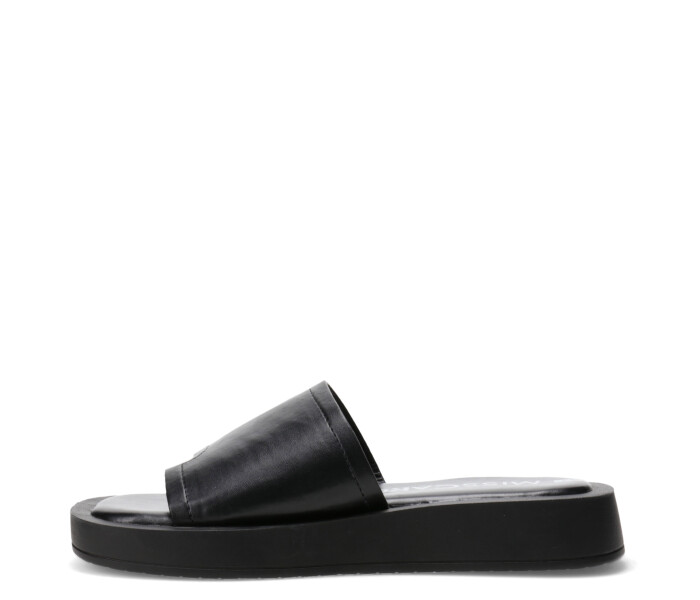 Sandalia DALIA con tira frontal Black
