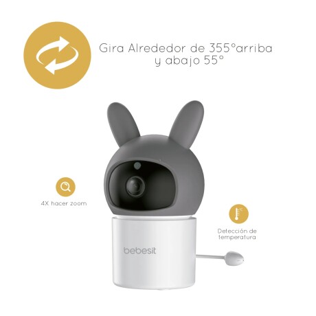 Smart Guard PRO 2.0 Video Monitor con Camara Bebesit Smart Guard PRO 2.0 Video Monitor con Camara Bebesit