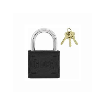 CANDADO GLOBE NEGRO 20 MM CANDADO GLOBE NEGRO 20 MM