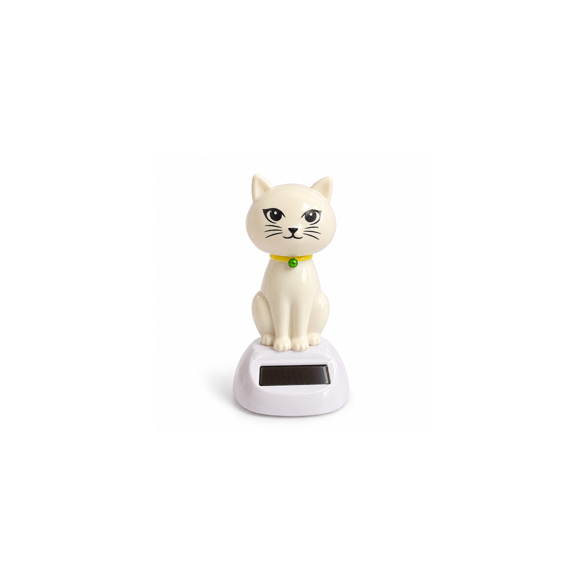 Gatito solar que baila - Blanco 