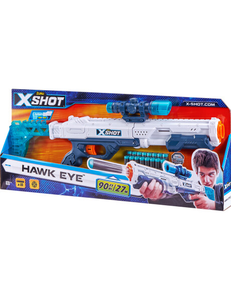 Rifle lanzador de dardos Zuru X-Shot Excel Hawk Eye con 16 dardos Rifle lanzador de dardos Zuru X-Shot Excel Hawk Eye con 16 dardos